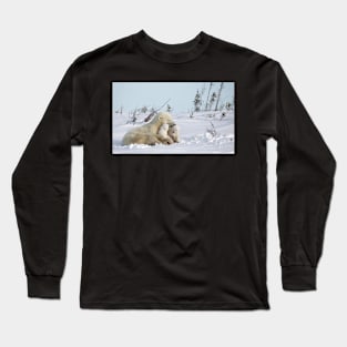 Polar bear family Long Sleeve T-Shirt